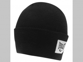 Everlast čierna hrubá zimná čiapka s vyšívaným logom, materiál 100%akryl  unierzálna veľkosť